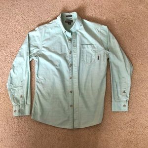Eddie Bauer Mint Green Oxford Shirt